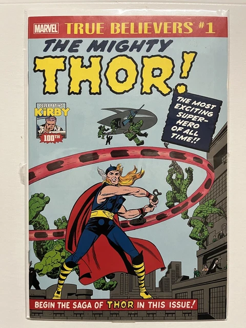 True Believers Kirby 100th, The Mighty Thor Re-print (2017 Marvel)