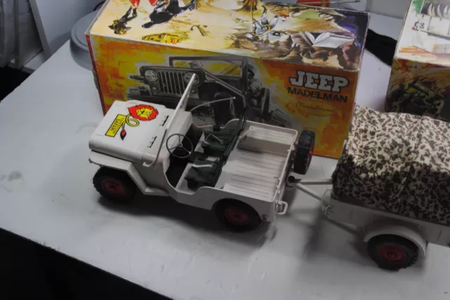 Madelman España De Colección ""Jeep Safari + Remolque"" ¡En Caja Buen Estado! 2