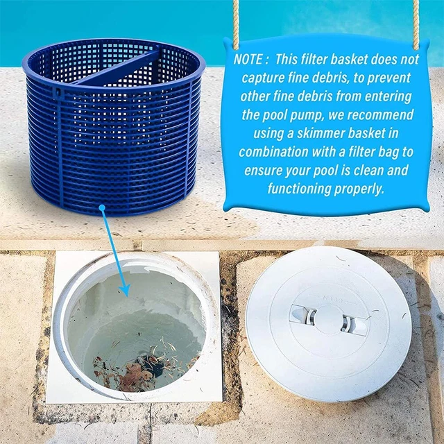 POOL SKIMMER BASKET Replacement, for Hayward SPX1082CA & Aladdin B152