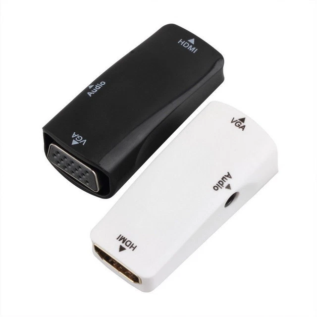 Full HD 1080p HDMI femelle vers VGA femelle, convertisseur DP vers HDMI