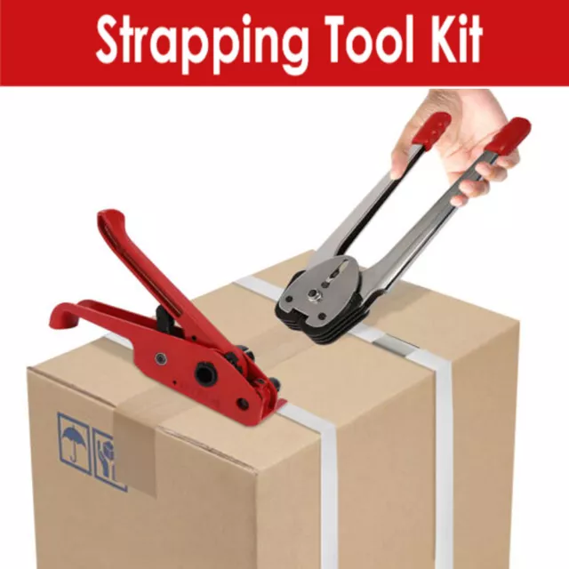 1000N Steel Packaging Strapping Kit Packaging Strapping Banding Tensioning Tool