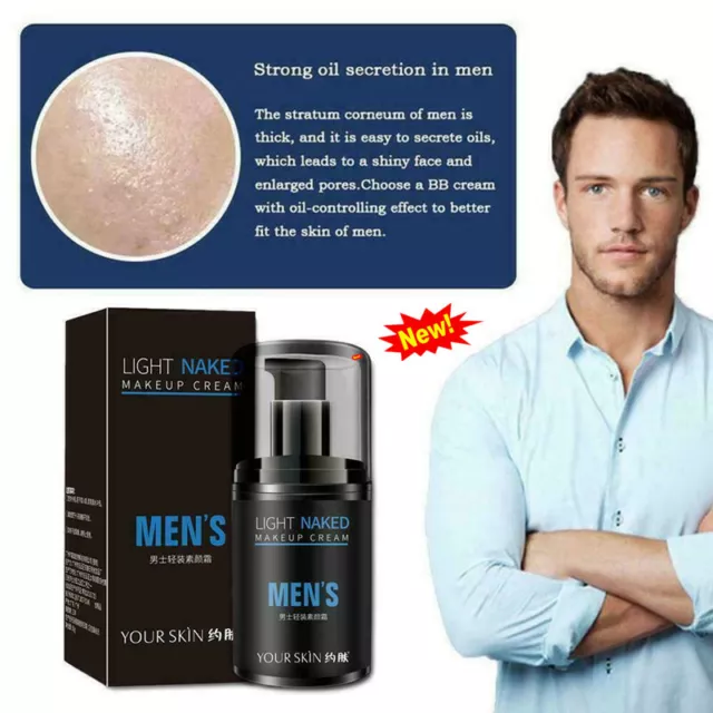 50g Men's Nourishing Lazy Concealer BB Cream Tone Up Shipping Free Cream.AU