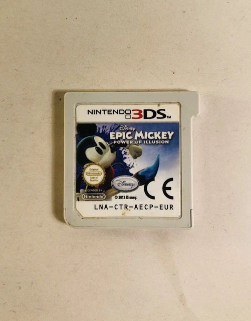 Jeu vidéo cartouche seule Epic Mickey Power of Illusion Nintendo 3DS