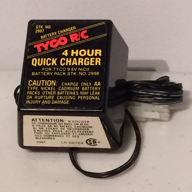 TYCO RC Hour Quick Battery Charger AC Power Pack 2998
