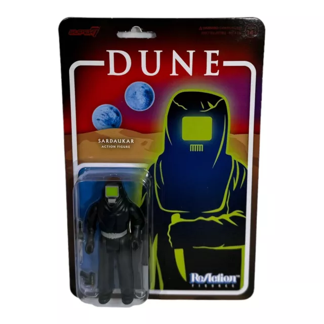 Sardaukar Dune Super 7 Reaction Action Figure New