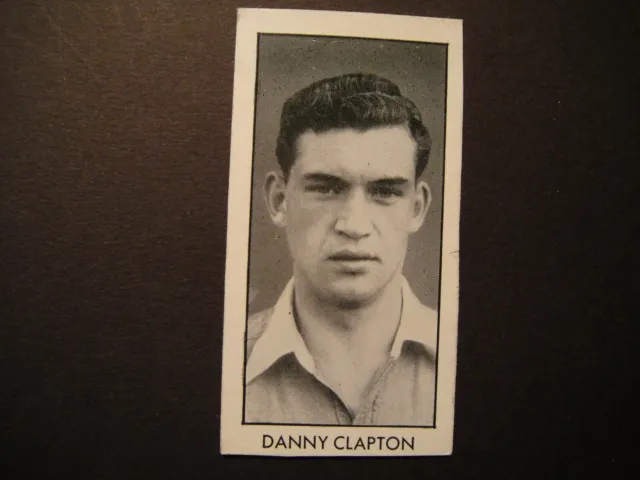 D C Thomson Wizard Football Stars Of 1959 #37 Danny Clapton  Arsenal