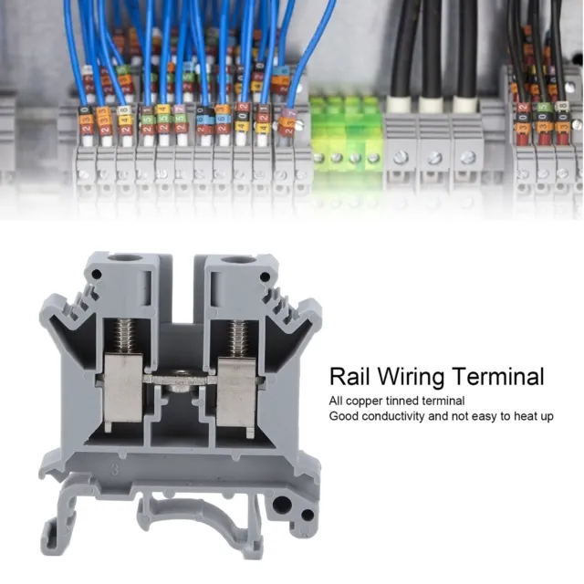 Combination Terminal Firm DIN Rail Type DIN Rail Mount Terminal For Factory For
