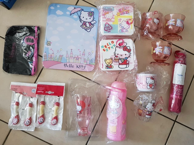 Décorations Comestibles Hello Kitty - Lot De 15 Disques Azyme Diamètre 5cm - Pour Gâteaux