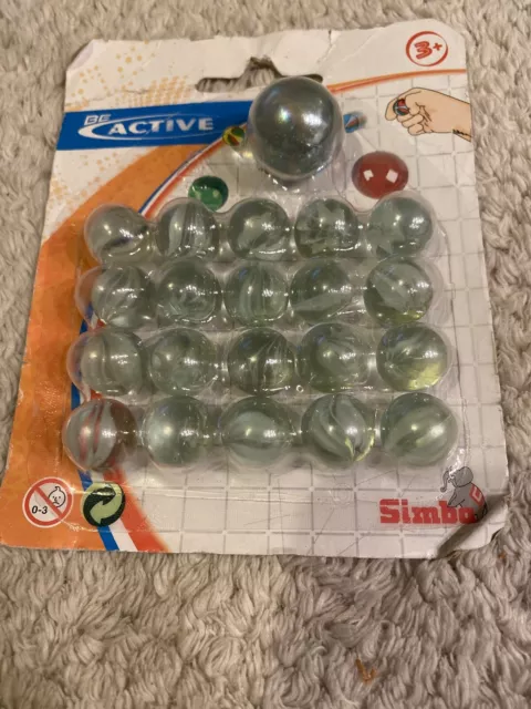 Simba Be Active Bolas Talla Cristal Juguete De 20+1 Juego Niño Bolígrafo