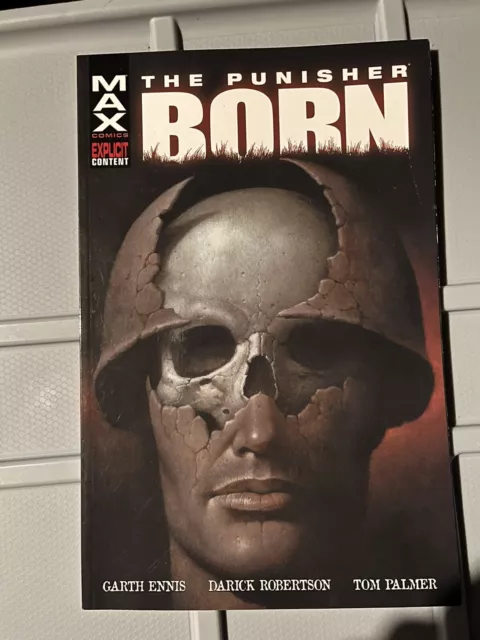 Punisher: Born (Marvel Max, 2004 first printing) trade paperback graphic novel