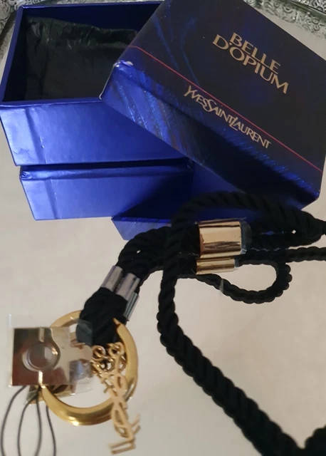 RARE   YSL COLLECTION  bijoux de sac charms BELLE D'OPIUM neuf