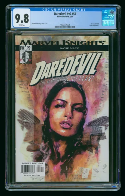 Daredevil (2004) #55 V2 Cgc 9.8 Maya Lopez Echo White Pages