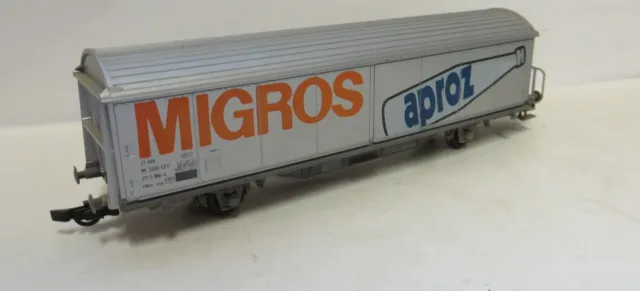 Roco H0 Güterwagen SBB Migros Aproz mit KKK