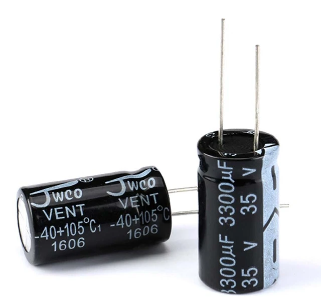 3300uF 35V Radial Aluminium Electrolytic Capacitor 35V 3300uF 16*30mm