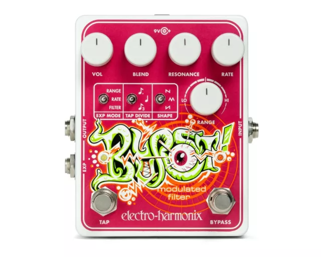 Ehx Electro Harmonix Blurst Modulé Filtre Effet Pédale, Tout Neuf