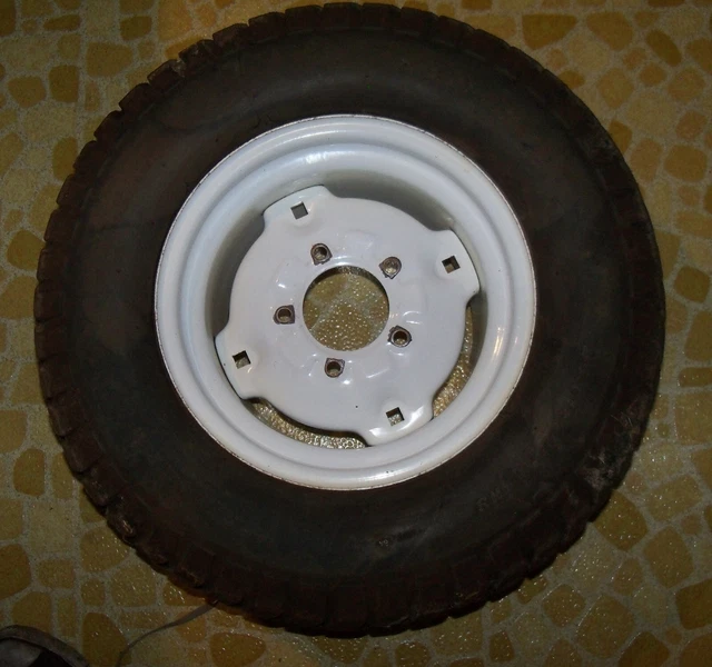 CRAFTSMAN GT LAWN Mower Tractor Rear Wheel, Turf Tire, Rim, 24 x 12 x