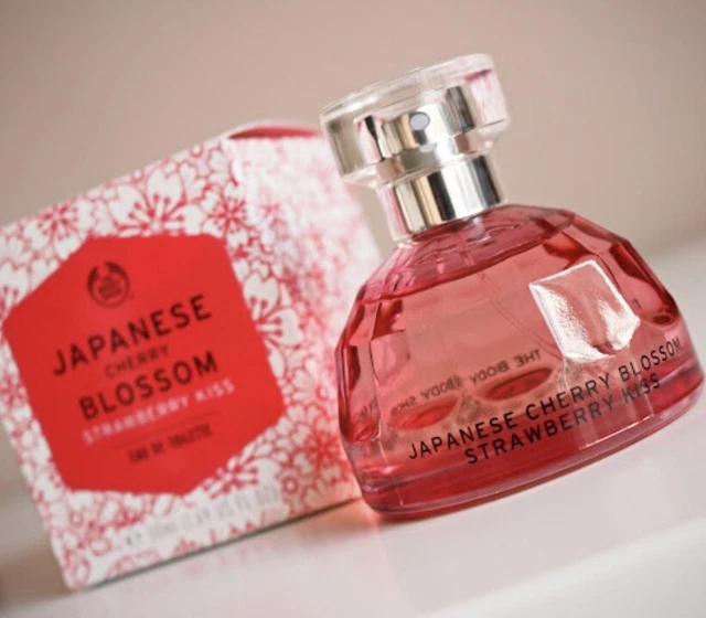 THE BODY SHOP Japanese Cherry Blossom Strawberry Kiss EDT Fragrance