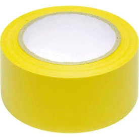 INCOM Safety Tape Solid Yellow, 6 Mil Thick, 2"W x 108'L, 1 Roll Top Tape And
