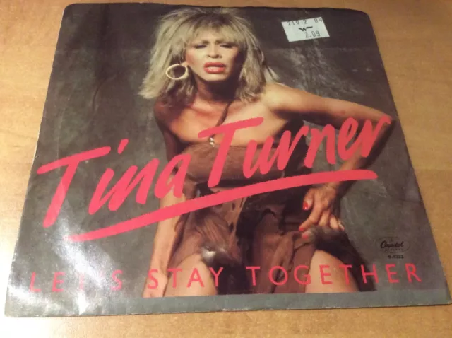 Tina Turner - Let’s Stay Together - Canada 7” 45rpm record