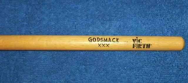 GODSMACK XXX VINTAGE Concert Used VicFirth Drumstick Tommy Stewart ?D'Arco? SL?