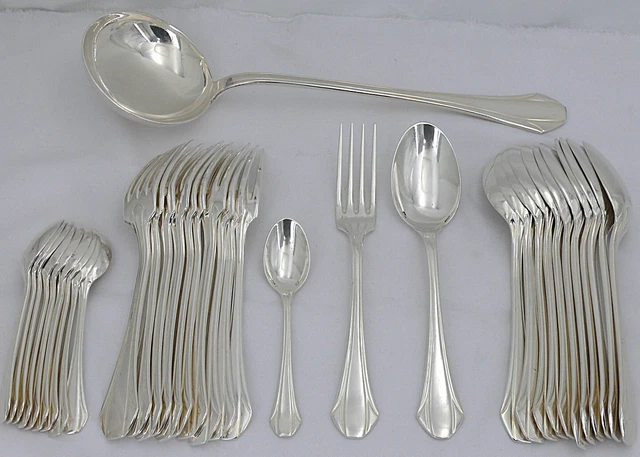 MÉNAGÈRE MODÈLE ART Nouveau 37 Pieces Ercuis EUR 99,00 - FR
