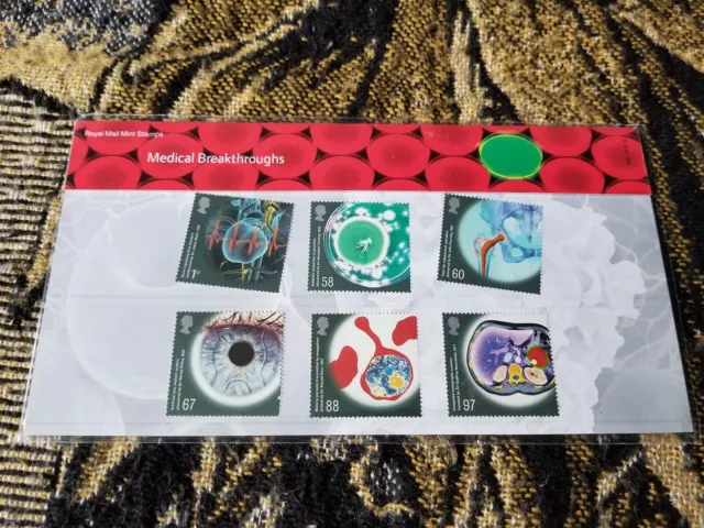 Great Britain MNH Stamps Presentation Pack - 2010 Medical Breakthroughs - C70