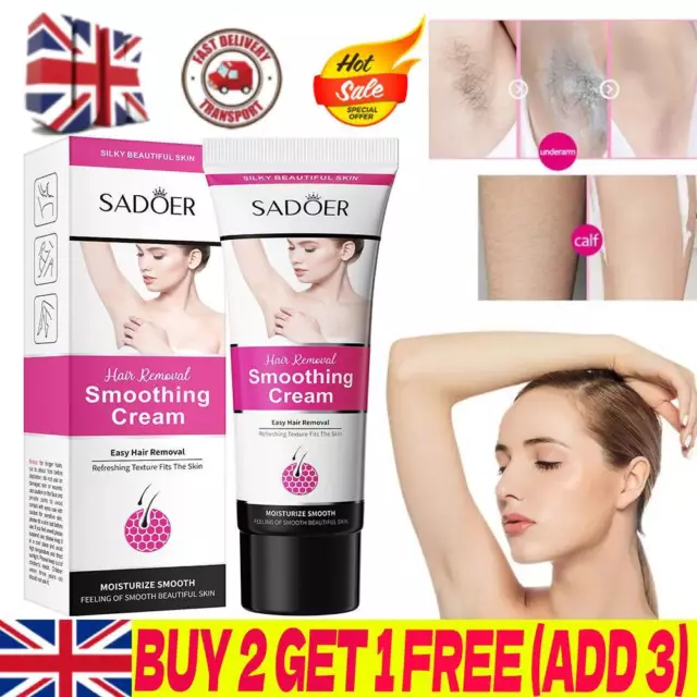 Painless Permanent Hair Removal Cream Stop Hair Growth Cream For Women & Men✨✨✨