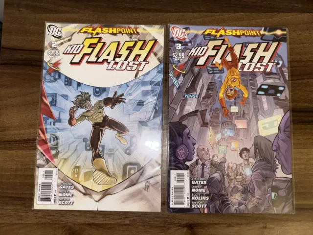 Flashpoint: Kid Flash - Lost  #2 #3  Series DC Comics 2011