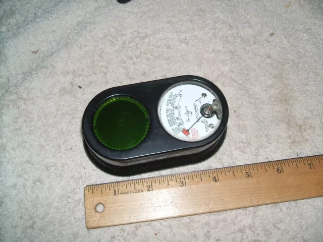 Weston Electrical Instrument Model 703 Sight Light Meter Type 6A Good Working