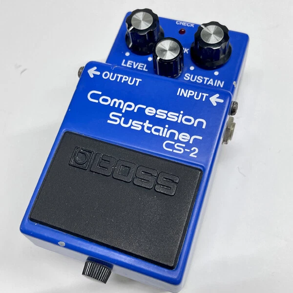 Boss CS-2 Compression Sustainer Used Compressor