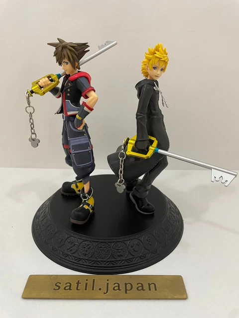 Ichiban Kuji Disney Kingdom Hearts Second Memory Sora & Roxas Statue Figure