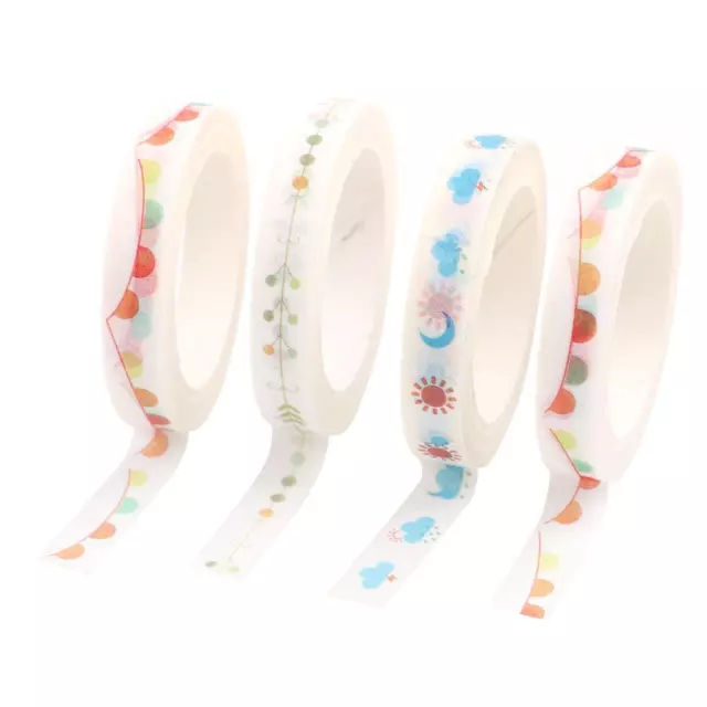 Hermosapoty Tape Set Masking Arts & Crafts Sticker Ornaments Small Fresh Series