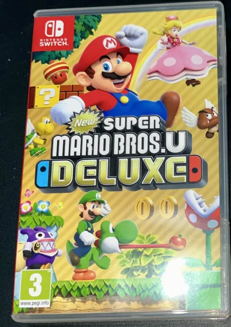 Nintendo Switch 🎮 Super Mario Bros U DELUXE, Ottime Condizioni, Spedito 39,99€