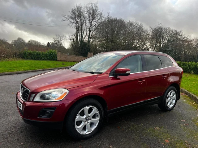 2010 Volvo Xc60 2.4 D5 Se Lux 4Wd 205Ps Geartroic Automatic Suv Auto Metalic Red