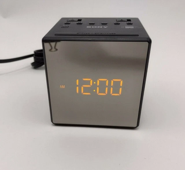 SONY ICFC1T ALARM Clock Radio with Dual Alarms Black ICFC1T 20.00
