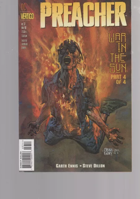 Preacher 37    Garth Ennis Steve Dillon  Amc Tv Series/ Vertigo Comics