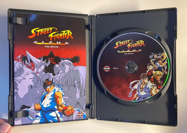Sercive Alphas STREET FIGHTER ALPHA - The Movie (DVD, 2000), Manga Video $13.89 ...