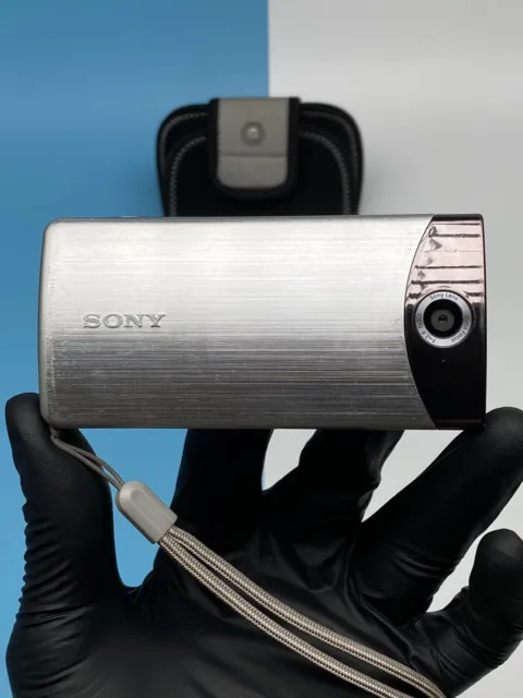 Sony bloggie MHS-TS20 8.1MP Mobile HD Snap Digital Camera - Silver