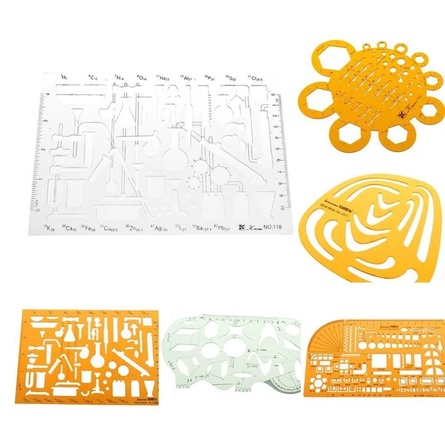 Lot De 6 Règles Transparentes 30 Cm (12 Pouces) - Avec Centimètres Et Pouces, Colorées, Pour Dessin Et Géométrie