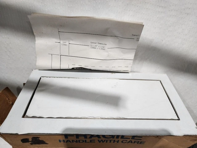 🔥Bobrick B-527 TrimLineSeries Countertop Mounted Waste-Disposal Door. FREE SHIP