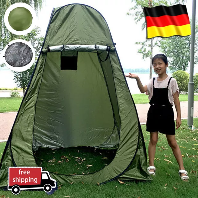 Duschzelt Umkleidezelt WC Toilettenzelt Angelzelt Pop Up Zelt Camping Outdoor