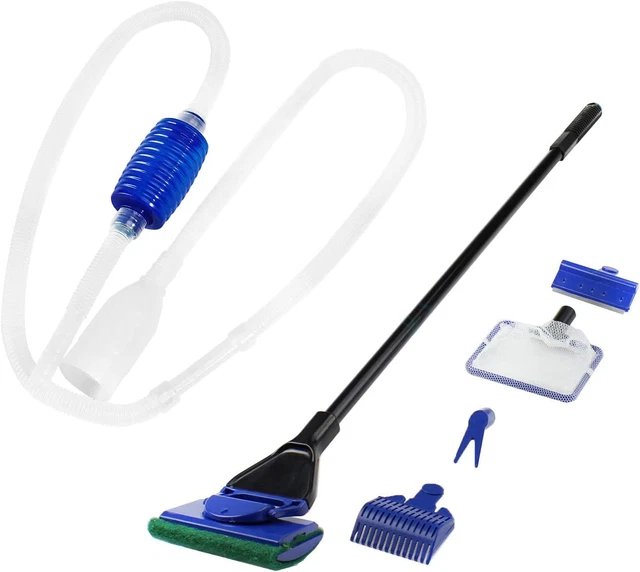 Fish Tank Cleaning Tools, Fish Tank Cleaner,Fish Tank Siphon, Aquarium Water Cha