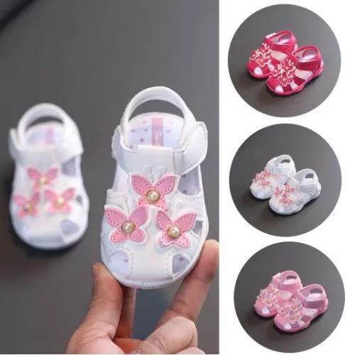 Sandali per bambine neonati bambini estivi antiscivolo suola morbida scarpe taglia
