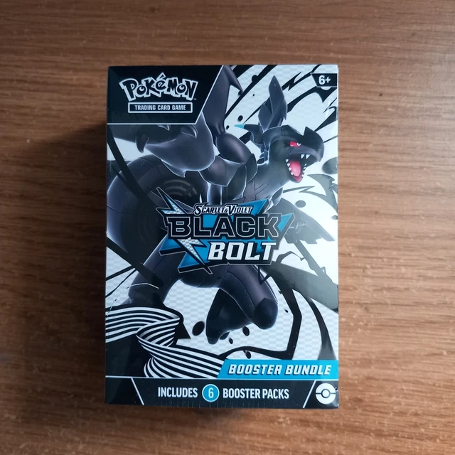 POKEMON TCG SCARLET & Violet Black Bolt Booster Bundle - New & Sealed ...
