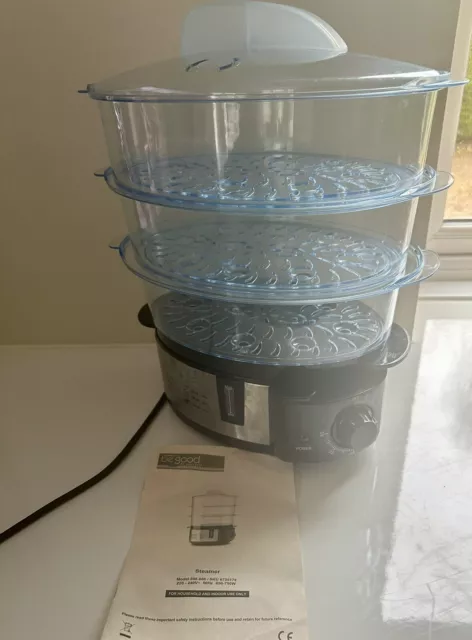 Sainsbury’s 3-Tier Food Steamer And Rice Dish