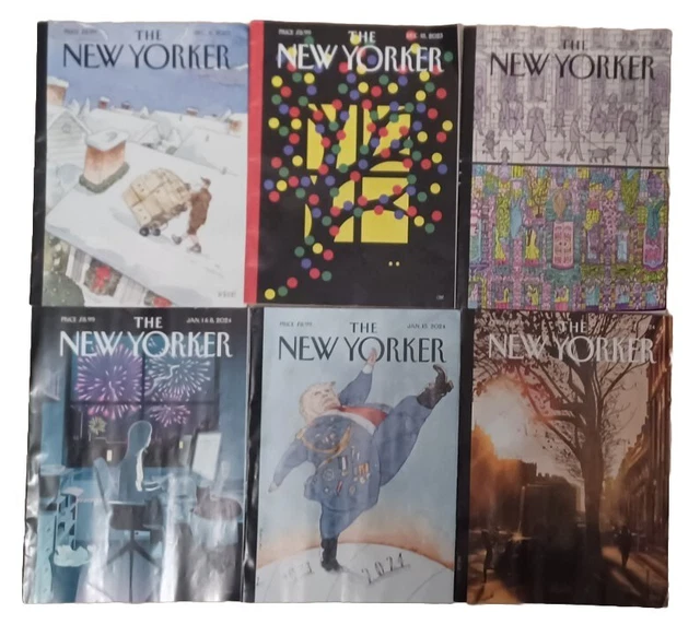 THE NEW YORKER Magazine December 2023 January 2024 incl. Xmas Edition £