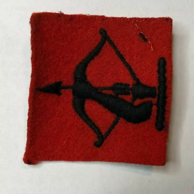 WW2 Anti Aircraft Command woven patch Badge 51 x 48 mm original
