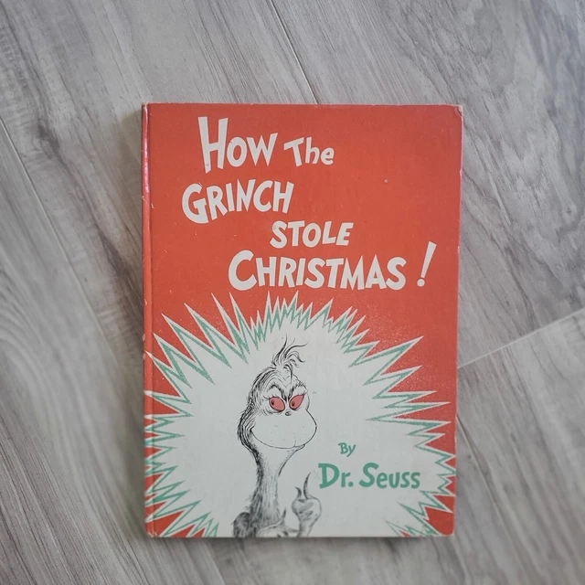 HOW THE GRINCH Stole Christmas Dr. Seuss 1957 1st Edition Printing ...
