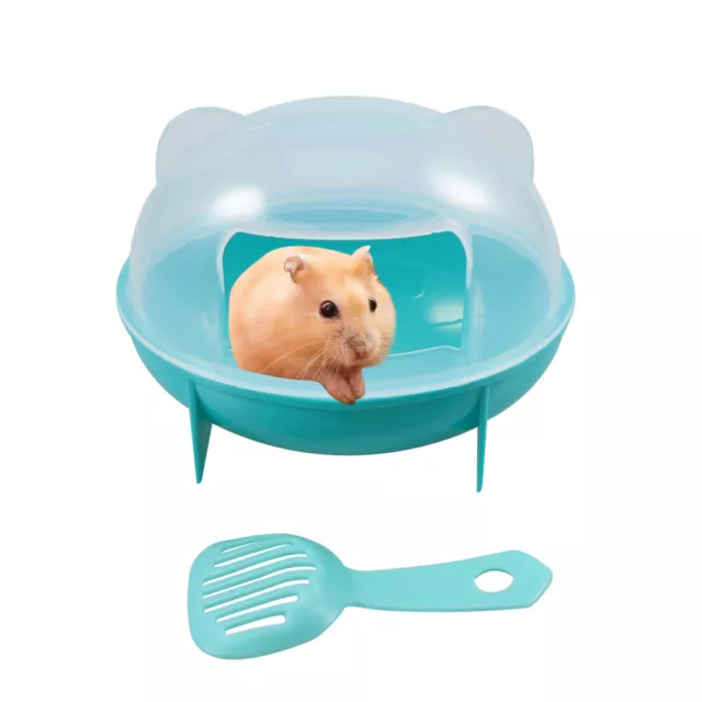 Hamstertoilette Mülleimer Waschraum Kleintier Dusche Hamsterhaus