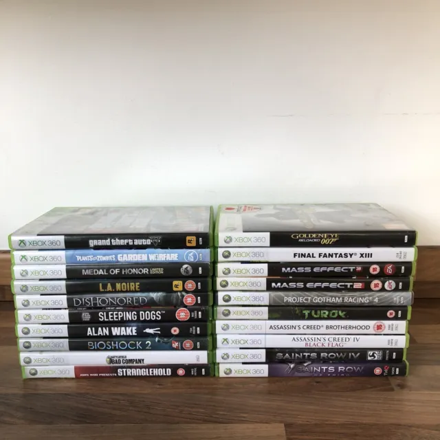Xbox 360 Games 20 x Games Bundle Joblot - PAL - Free UK Shipping - See Pics
